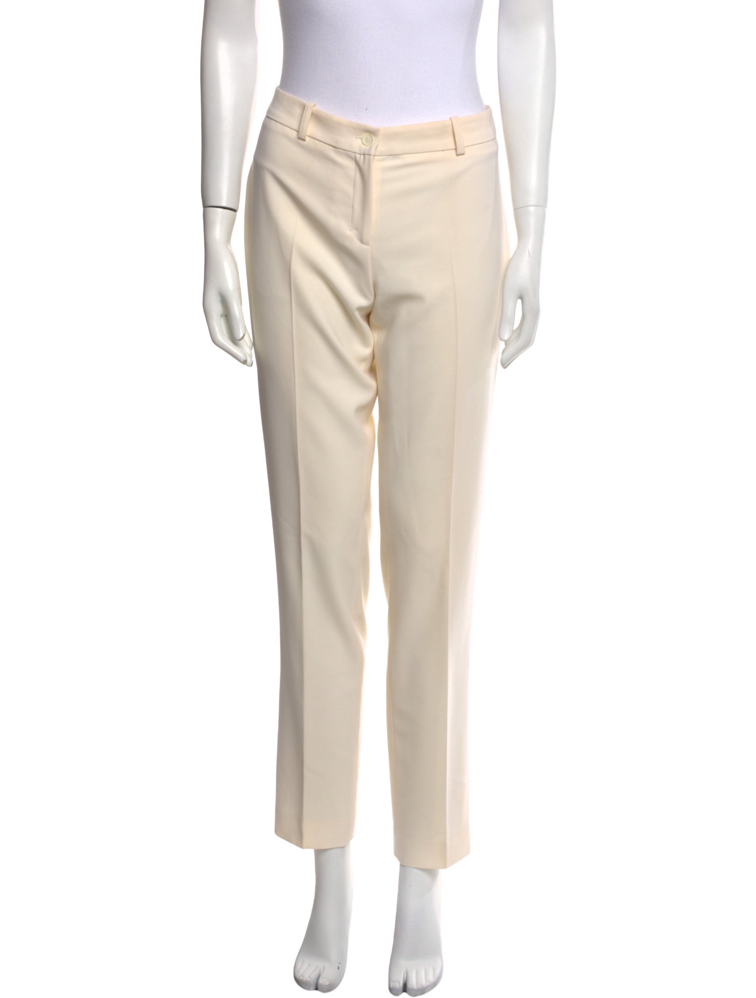 Michael Kors Virgin Wool Straight Leg Pants