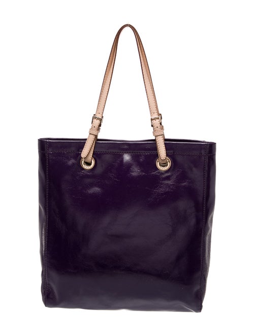 Michael Kors Leather Top Handle Bag