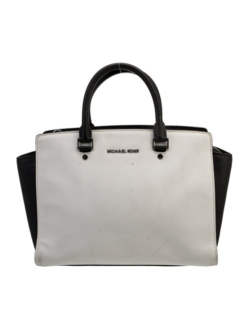 Michael Kors Saffiano Leather Top Handle Bag
