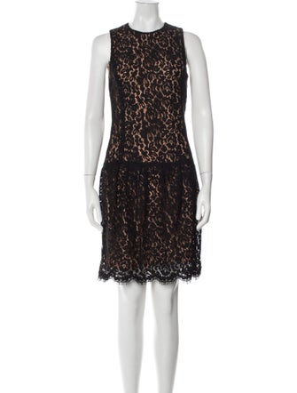 Michael Kors Lace Pattern Mini Dress