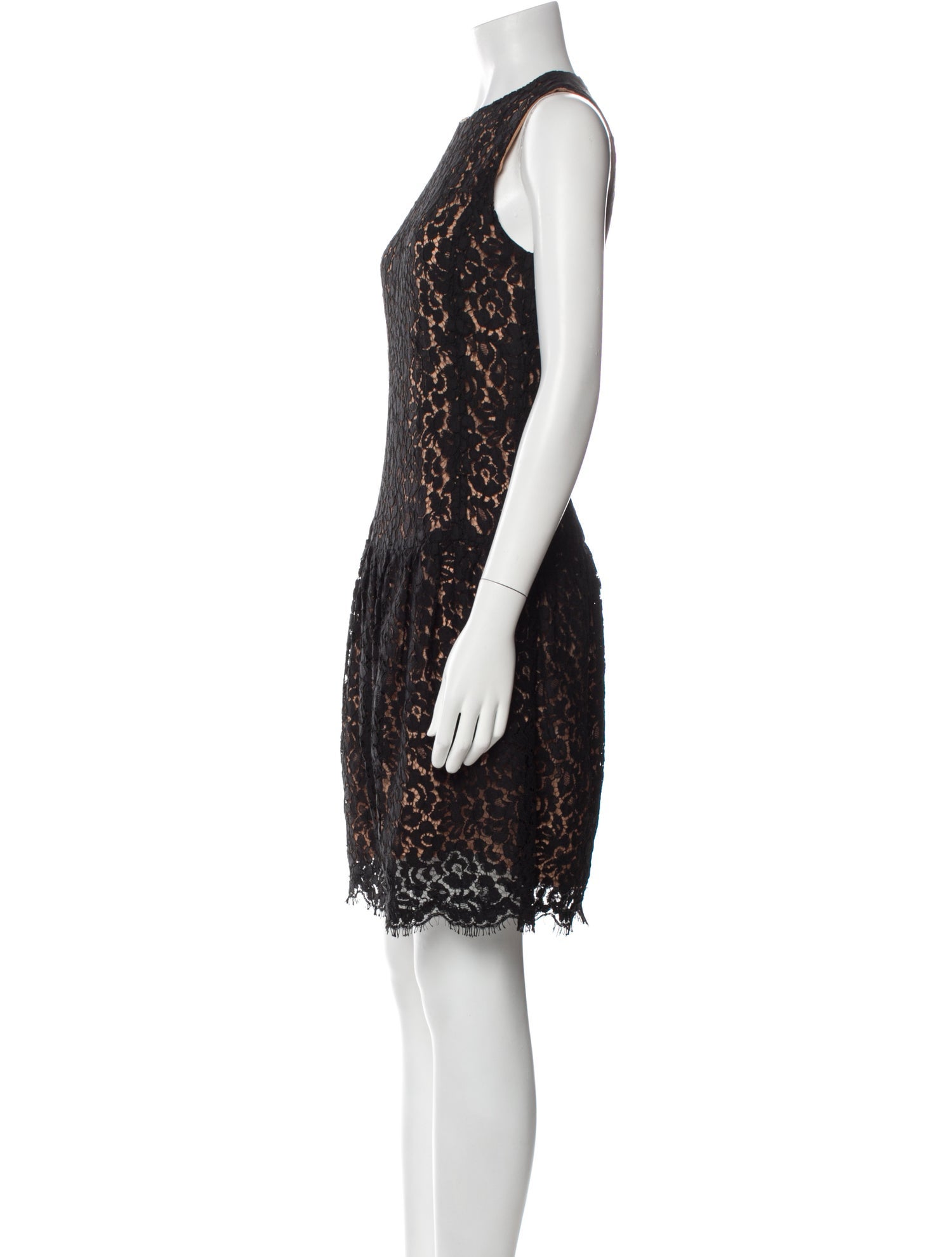 Michael Kors Lace Pattern Mini Dress