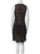 Michael Kors Lace Pattern Mini Dress