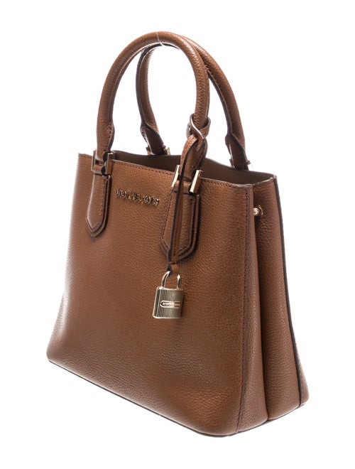 Michael Kors Leather Top Handle Bag