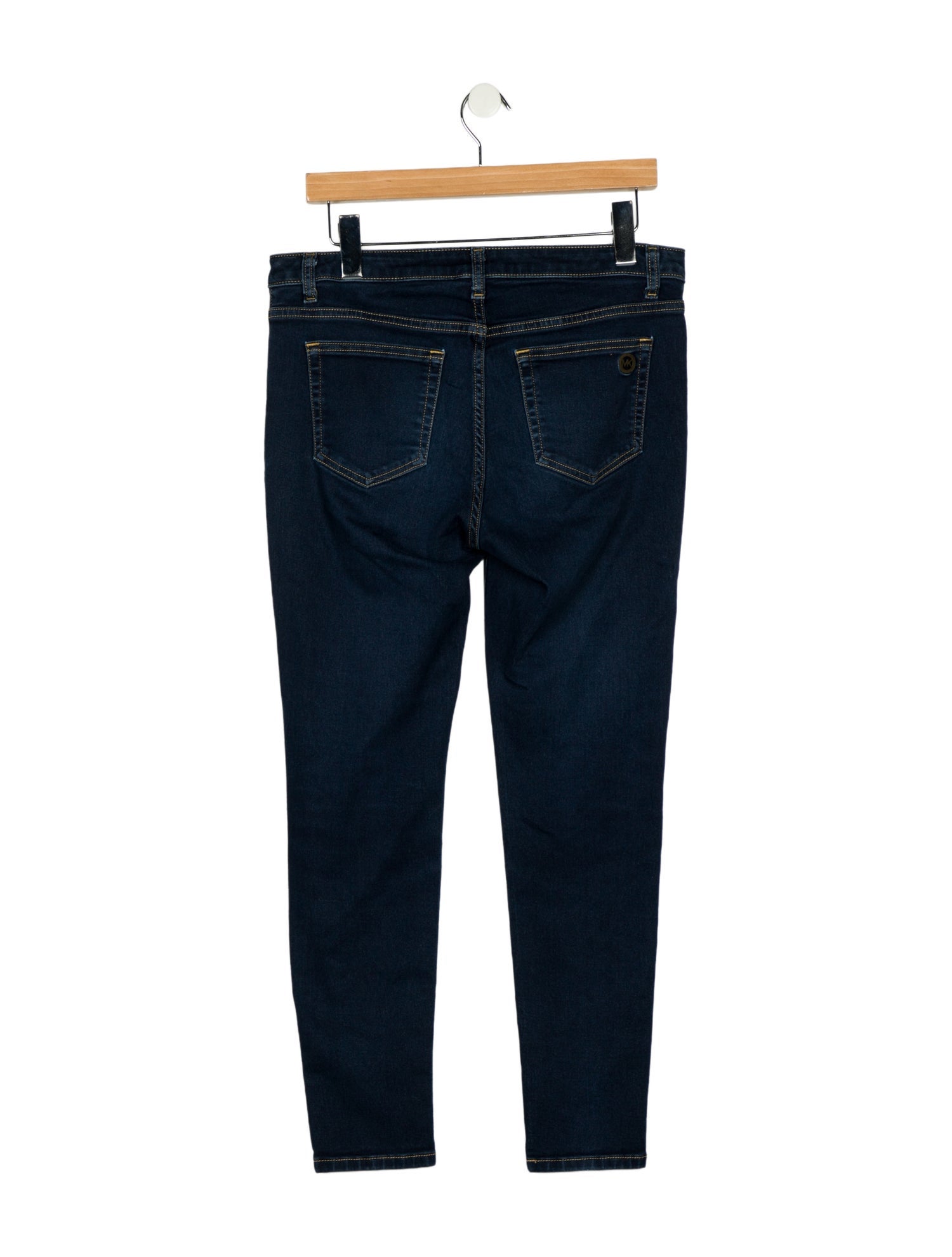 Michael Kors Mid-Rise Skinny Leg Jeans