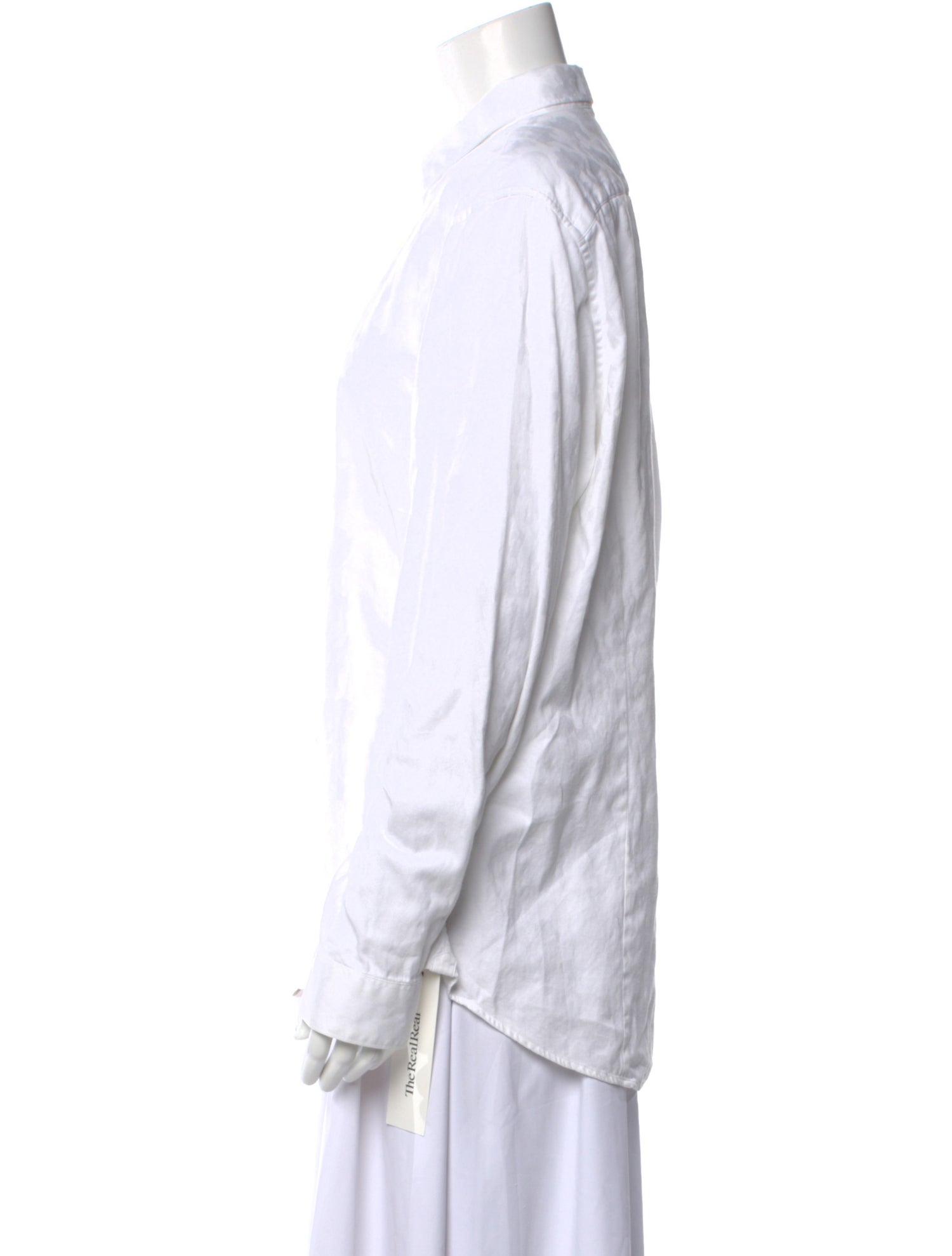 Michael Kors Long Sleeve Button-Up Top