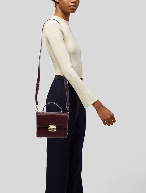 Michael Kors Leather Top Handle Bag