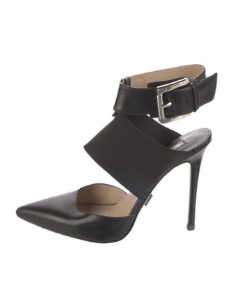 Michael Kors Leather Slingback Pumps