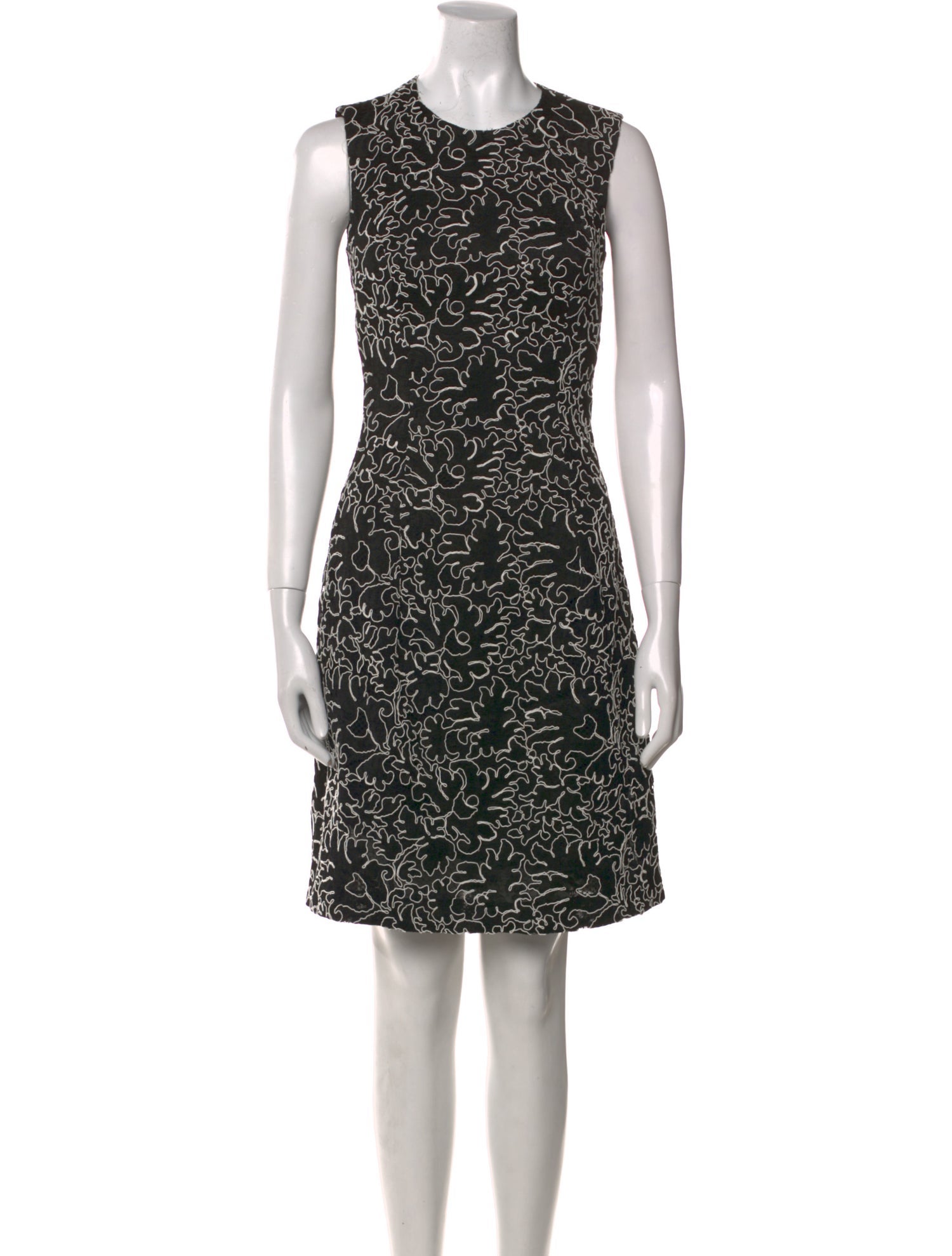 Michael Kors Collection Printed Mini Dress