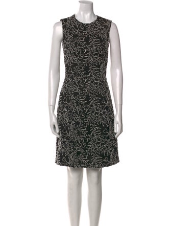 Michael Kors Collection Printed Mini Dress