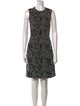 Michael Kors Collection Printed Mini Dress