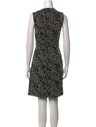 Michael Kors Collection Printed Mini Dress