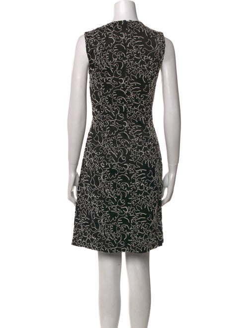 Michael Kors Collection Printed Mini Dress