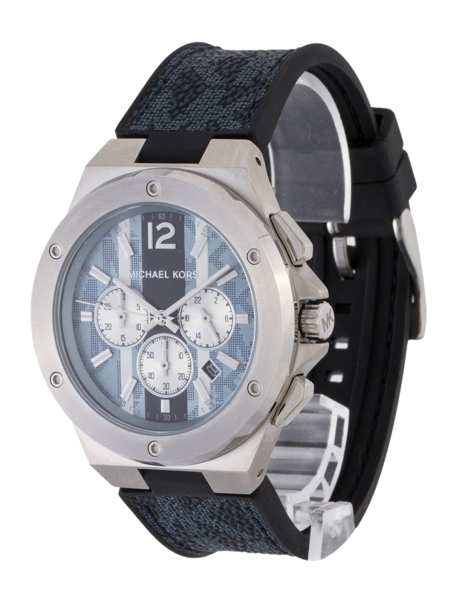 Michael Kors Oversized Lennox Stripe watch