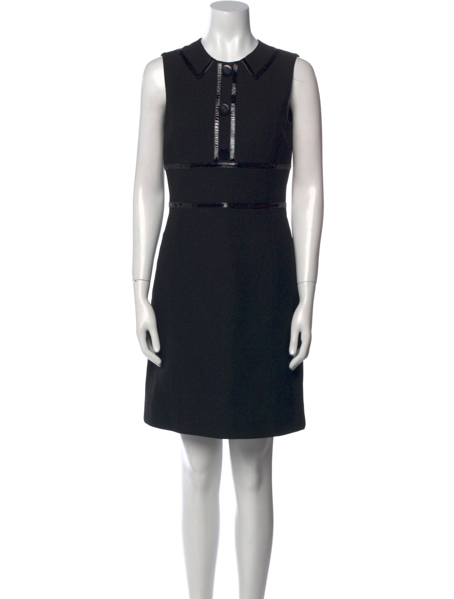 Michael Kors Virgin Wool Mini Dress