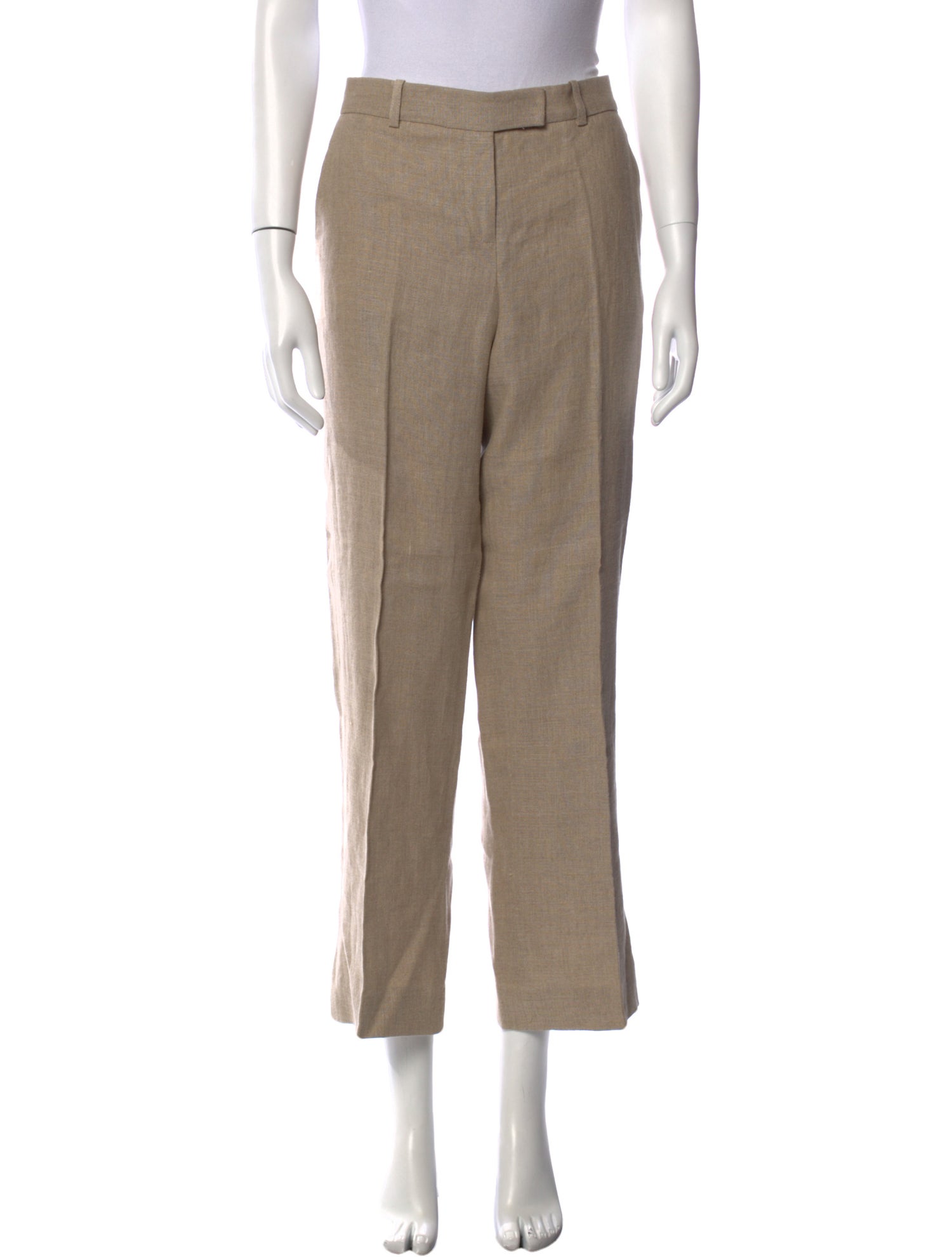 Michael Kors Linen Straight Leg Pants