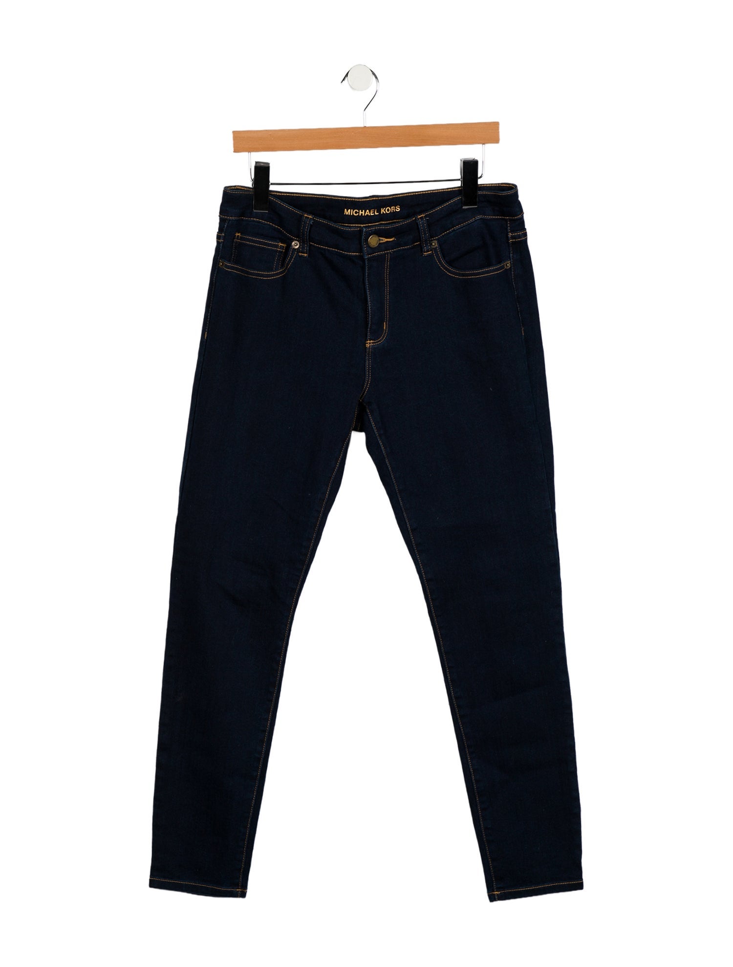 Michael Kors Mid-Rise Skinny Leg Jeans