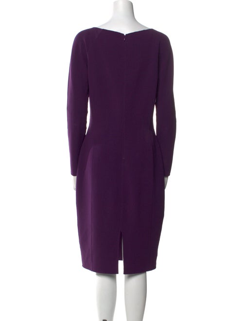 Michael Kors Virgin Wool Midi Length Dress