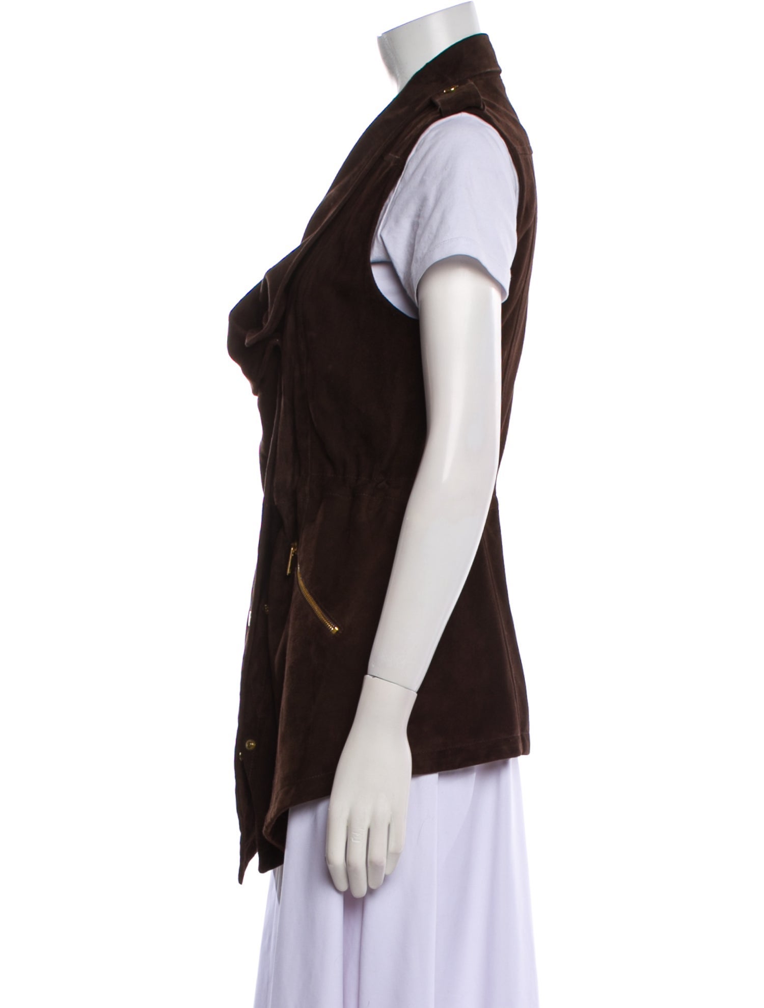 Michael Kors Leather Vest