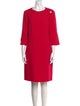 Michael Kors Virgin Wool Knee-Length Dress