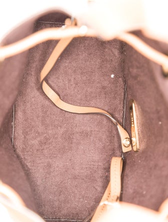 Michael Kors Leather Bucket Bag