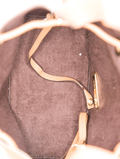 Michael Kors Leather Bucket Bag