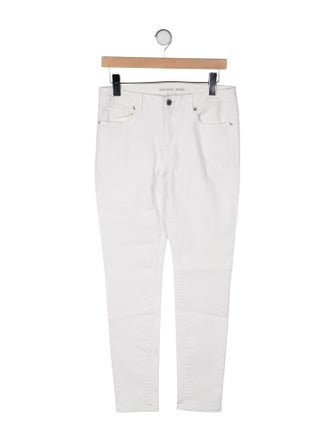 Michael Kors Mid-Rise Skinny Leg Jeans