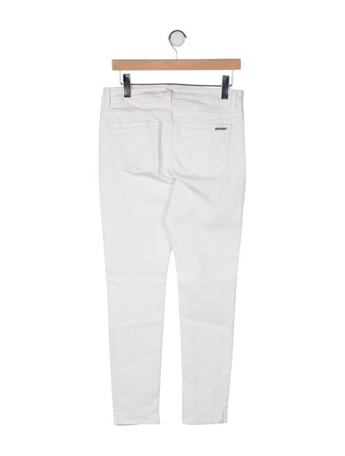 Michael Kors Mid-Rise Skinny Leg Jeans