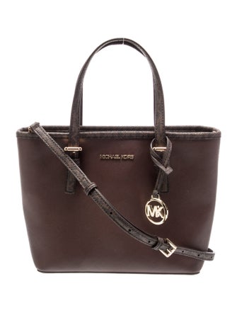 Michael Kors Leather Top Handle Bag