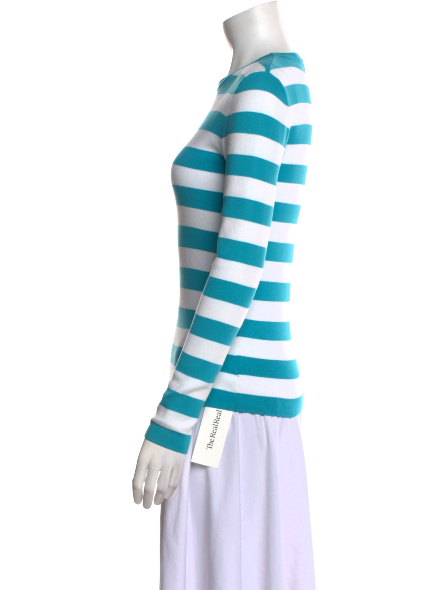 Michael Kors Striped Crew Neck Sweater