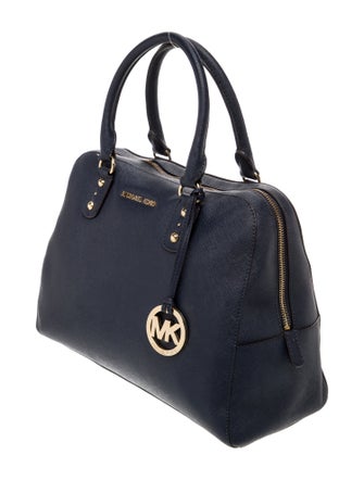 Michael Kors Saffiano Leather Top Handle Bag