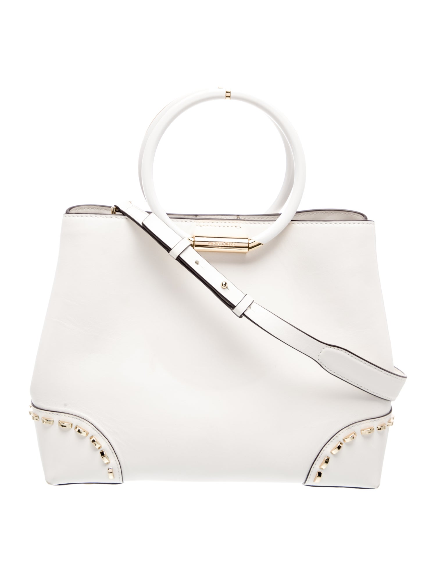 Michael Kors Leather Top Handle Bag