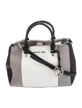 Michael Kors Saffiano Leather Top Handle Bag