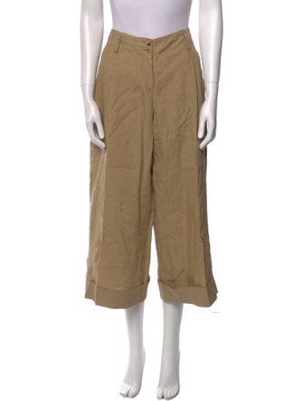 Michael Kors Linen Wide Leg Pants