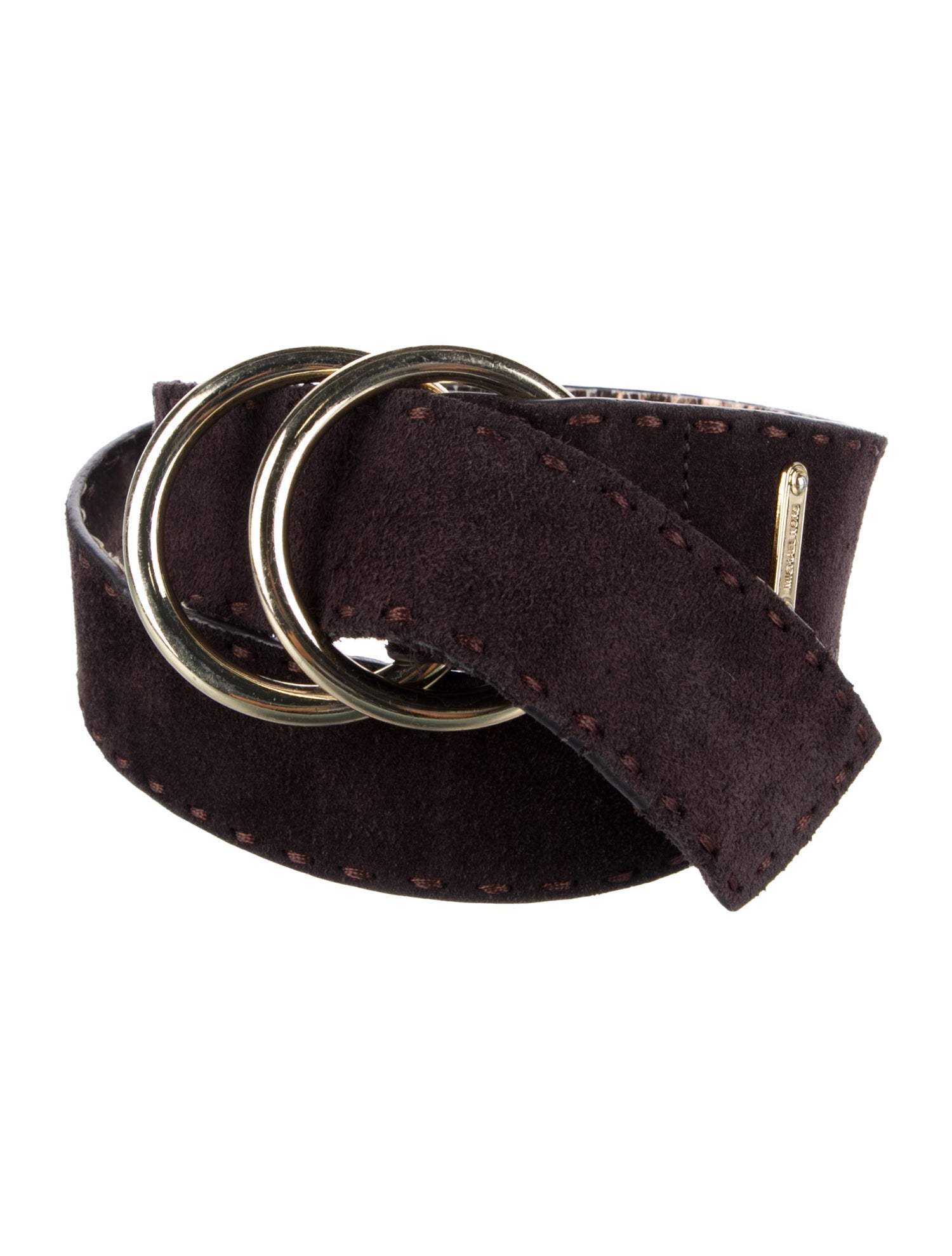 Michael Kors Wide Suede Belt