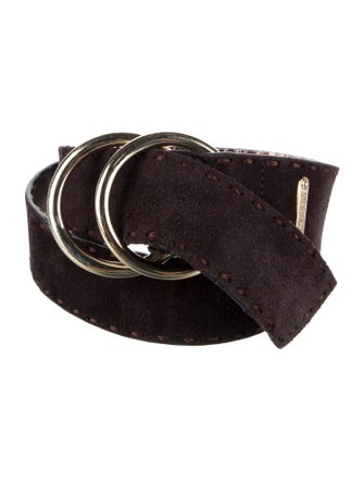 Michael Kors Wide Suede Belt