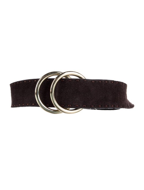 Michael Kors Wide Suede Belt