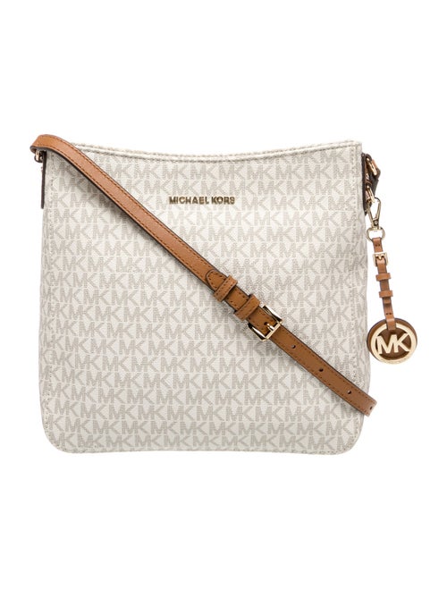 Michael Kors Leather Messenger Bag