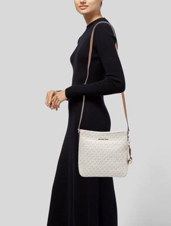 Michael Kors Leather Messenger Bag