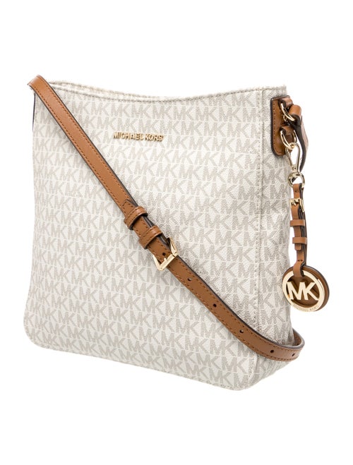 Michael Kors Leather Messenger Bag