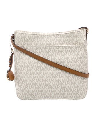 Michael Kors Leather Messenger Bag