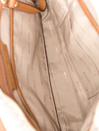 Michael Kors Leather Messenger Bag