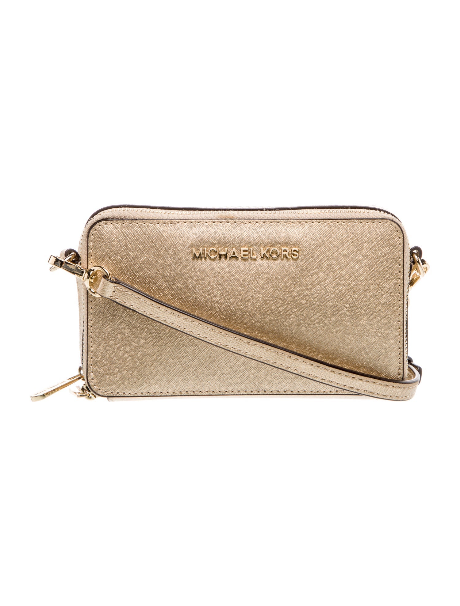 Michael Kors Saffiano Leather Crossbody Bag