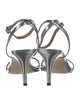 Michael Kors Embossed Leather Animal Print Sandals
