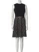 Michael Kors Virgin Wool Mini Dress