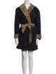 Michael Kors Animal Print Robe