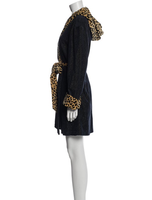 Michael Kors Animal Print Robe