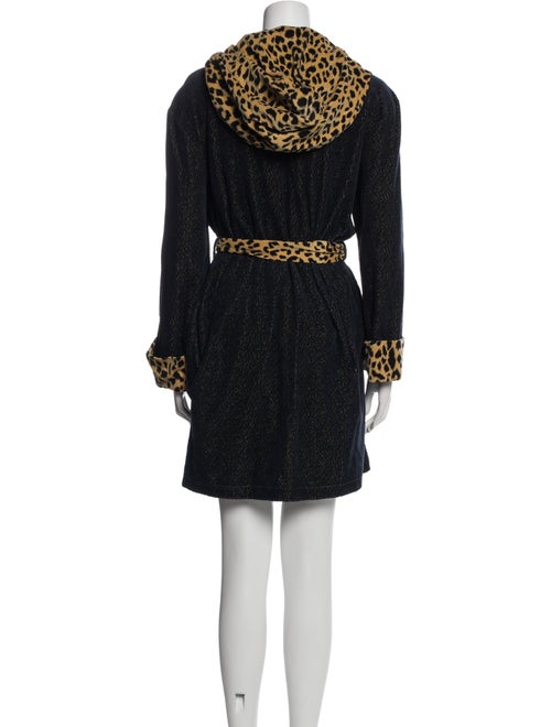Michael Kors Animal Print Robe