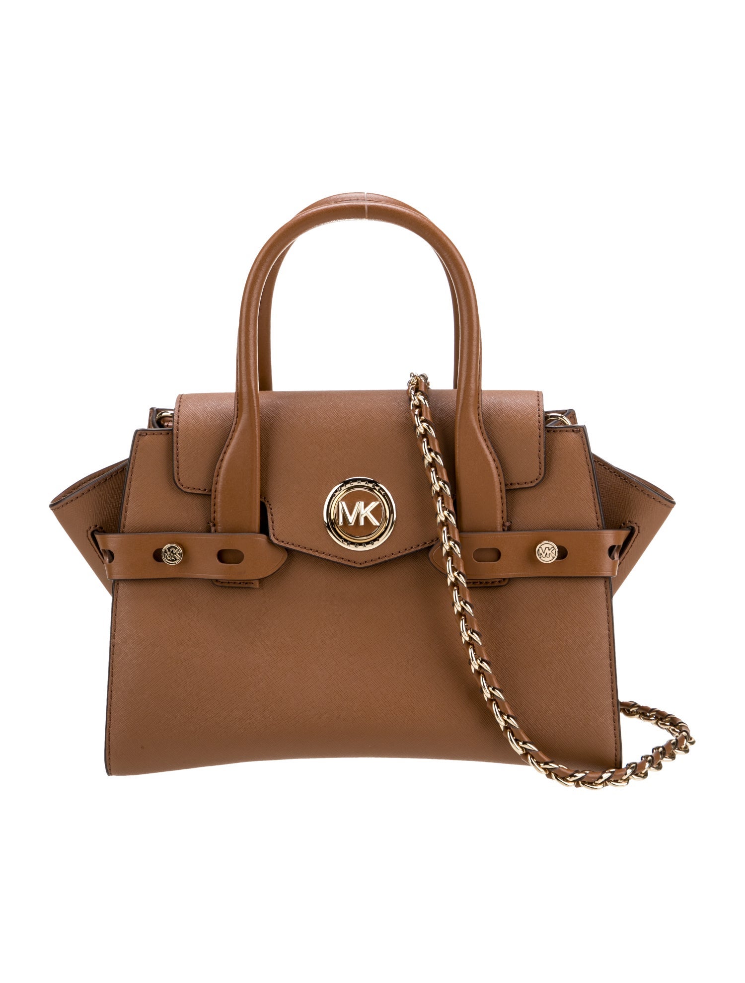 Michael Kors Saffiano Leather Top Handle Bag