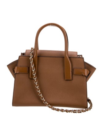 Michael Kors Saffiano Leather Top Handle Bag