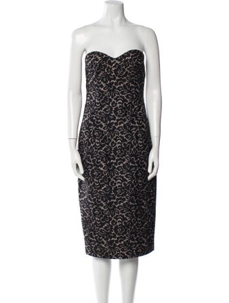 Michael Kors Wool Knee-Length Dress